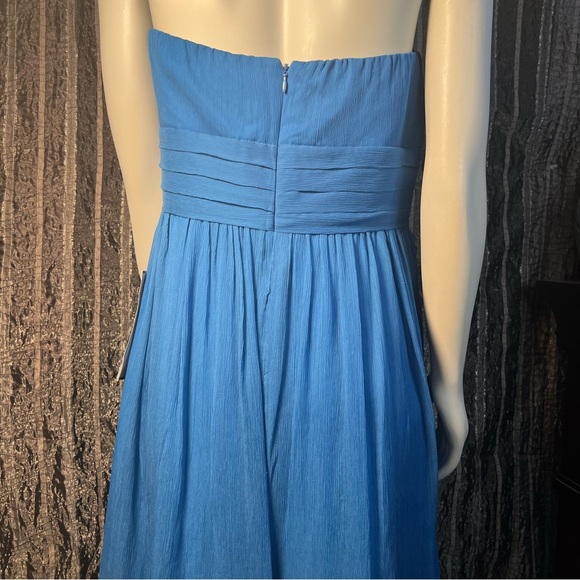 J Crew blue strapless party dress - Picture 8 of 17